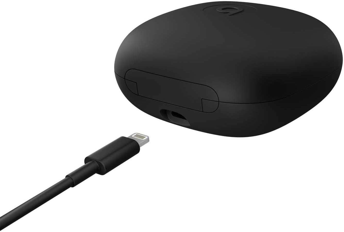 Power Pro Wireless Earbuds - H1 Headphone Chip, Class 1 Bluetooth Headphones, 9 Hours of Listening Time, Sweat Resistant, Built-In Microphone - Lava Red